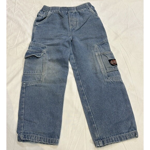 Kids Harley Davidson Denim Jeans/Pants Size 6 - Picture 1 of 11
